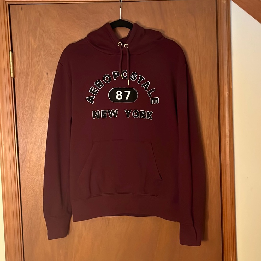 Maroon Aeropostale Adult Hoodie